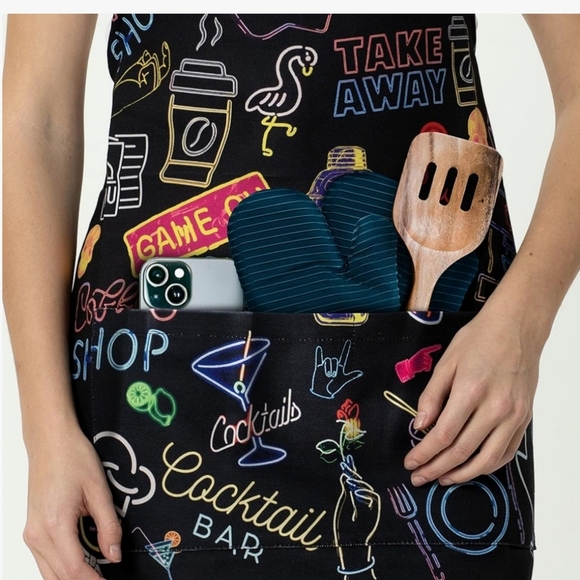 Apron for Men & Women with Pockets - Picture 4 of 7